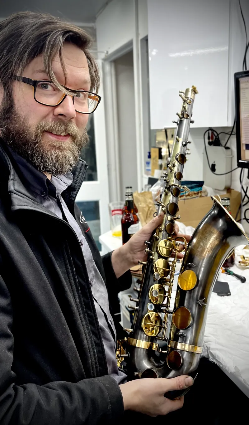 Hanson LX Custom Tenor Saxophone - Special Edition-2